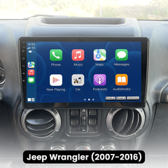Jeep Wrangler 07-16 - 10,1" radio med Apple CarPlay och Android Auto 