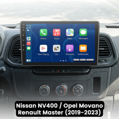 Nissan NV400 / Opel Movano / Renault Master 19-23 – 10,1" radio med Apple CarPlay &amp; Android Auto 