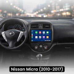 Nissan Micra 10-17 - 9" radio med Apple CarPlay och Android Auto 