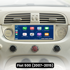 Fiat 500 2007-2015 - 6,86" radio med Apple CarPlay och Android Auto 