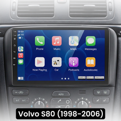 Volvo S80 1998-2006 - 9" radio med Apple CarPlay och Android Auto 
