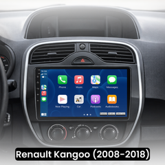 Renault Kangoo 08-18 - 9" Radio med Apple CarPlay och Android Auto