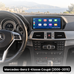 Mercedes-Benz E-klasse Coupé - 10,25" radio med Apple CarPlay och Android Auto 