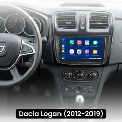 Dacia Logan/Sandero - 9" radio med Apple CarPlay och Android Auto 