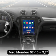 Ford Mondeo 07-14 - 9,7" radio med Apple CarPlay och Android Auto 
