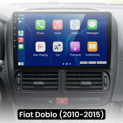 Fiat Doblo 10-15 - 9" radio med Apple CarPlay och Android Auto 