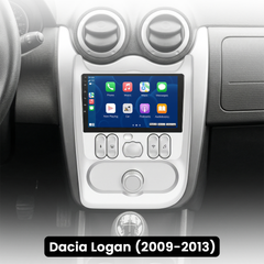 Dacia Logan 09-13 - 9" radio med Apple CarPlay och Android Auto 