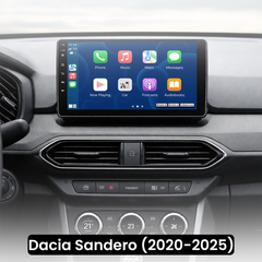 Dacia Sandero 20-25 - 10,1" radio med Apple CarPlay och Android Auto 