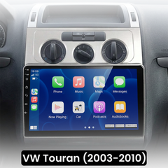 VW Touran 03-10 - 10,1" radio med Apple CarPlay och Android Auto 