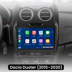Dacia Duster 15-20 - 9" Radio med Apple CarPlay och Android Auto
