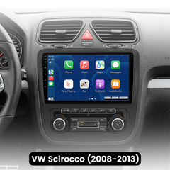 VW Scirocco 2008-2014 - 9" radio med Apple CarPlay och Android Auto 