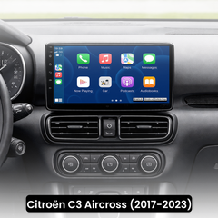 Citroën C3 Aircross 17-23 - 9" radio med Apple CarPlay och Android Auto 
