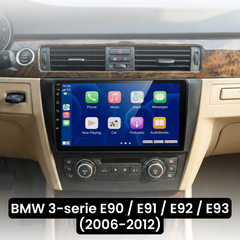 BMW 3-serie 06-12 - 9" radio med Apple CarPlay och Android Auto 