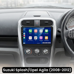 Suzuki Splash/Opel Agila - 9" Radio med Apple CarPlay och Android Auto