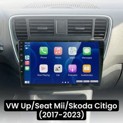VW Up/Seat Mii/Skoda Citigo 17-23 - 9" radio med Apple CarPlay och Android Auto 