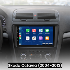 Skoda Octavia 04-13 - 9" radio med Apple CarPlay och Android Auto 