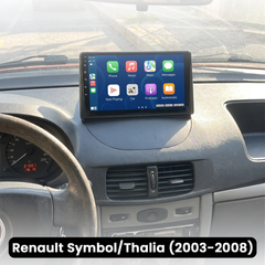 Renault Symbol/Thalia 03-08 - 9" radio med Apple CarPlay och Android Auto 