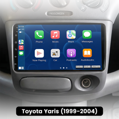 Toyota Yaris 99-04 - 9" radio med Apple CarPlay och Android Auto 
