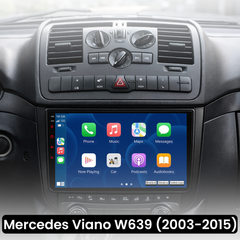 Mercedes Vito 03-15 - 10,1" radio med Apple CarPlay och Android Auto 
