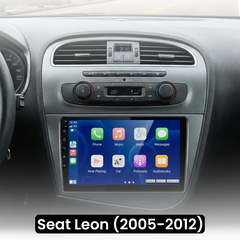 Seat Leon 05-12 - 9" radio med Apple CarPlay och Android Auto 
