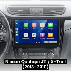 Nissan Qashqai/X-Trail 13-19 - 10,1" radio med Apple CarPlay och Android Auto 