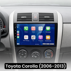 Toyota Corolla 06-13 - 9" radio med Apple CarPlay och Android Auto 