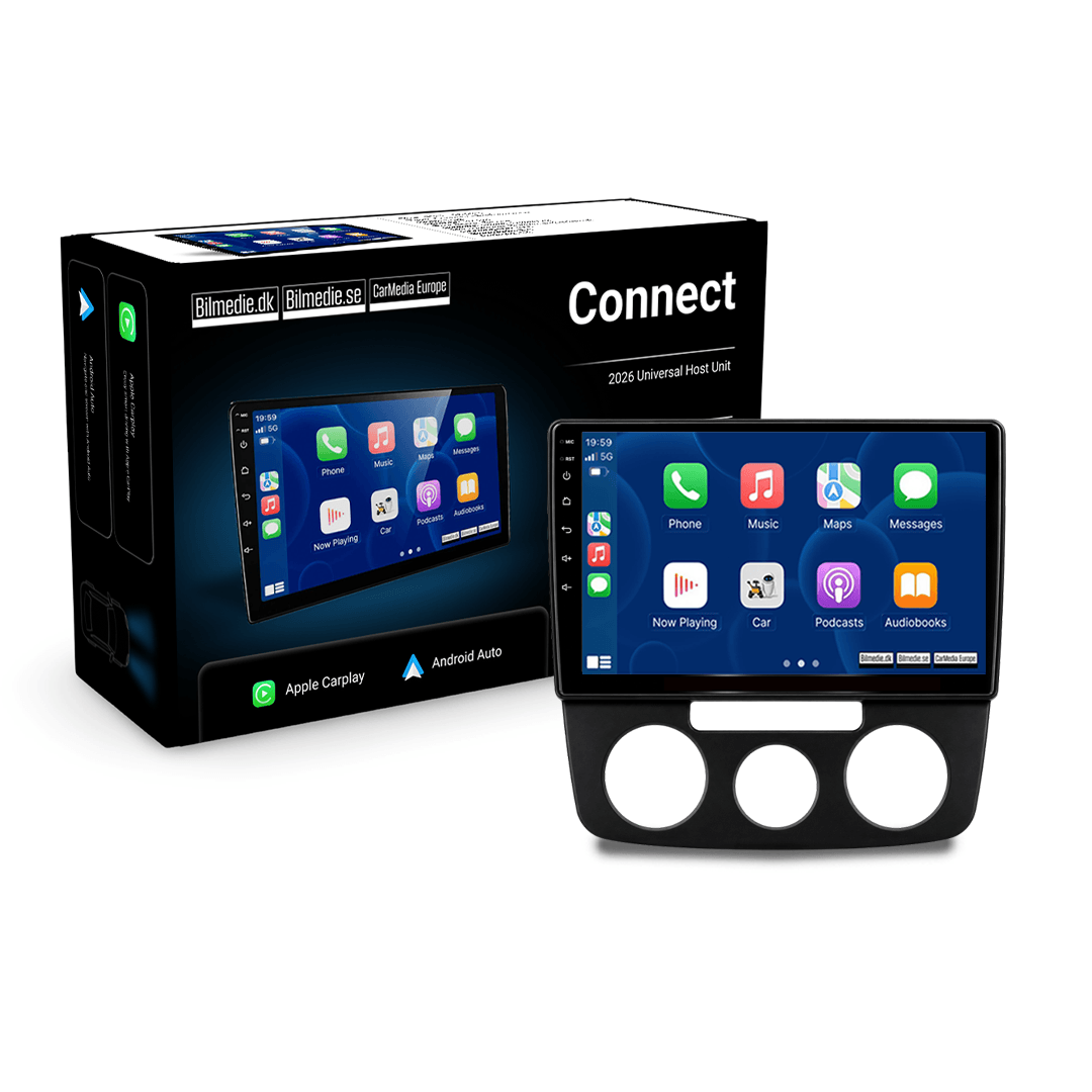 Volkswagen Bora 2008-2012 - 10,1" radio med Apple CarPlay och Android Auto 