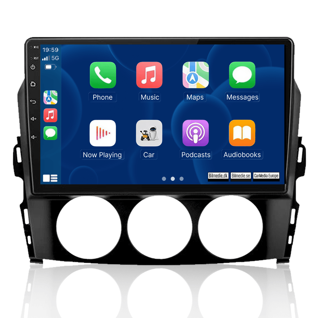 Mazda MX5 2008-2015 - 9" radio med Apple CarPlay och Android Auto 