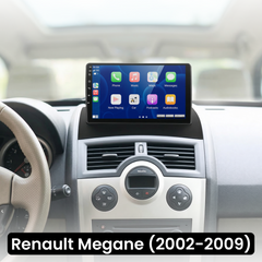 Renault Megane 02-09 - 9" radio med Apple CarPlay och Android Auto 