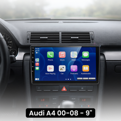 Audi A4 00-08 - 9" Radio med Apple CarPlay och Android Auto