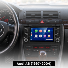 Audi A6 1997-2004 – 7" radio med Apple CarPlay och Android Auto 