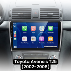 Toyota Avensis 02-08 - 9" radio med Apple CarPlay och Android Auto 