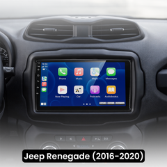 Jeep Renegade 2016-2020 – 9” bilradio med trådlös Apple CarPlay & Android Auto 