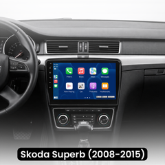 Skoda Superb 08-15 - 10,1" radio med Apple CarPlay och Android Auto 