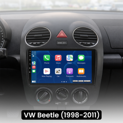 VW Beetle 98-11 - 9" radio med Apple CarPlay och Android Auto 