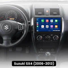 Suzuki SX4 06-13 - 9" radio med Apple CarPlay och Android Auto 
