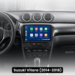 Suzuki Vitara 2014-2018 – 9” bilradio med trådlös Apple CarPlay & Android Auto 
