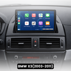 BMW X3 03-11 - 9" radio med Apple CarPlay och Android Auto 