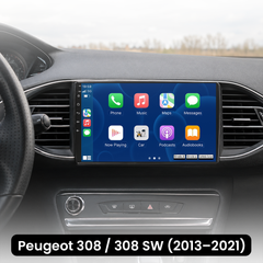 Peugeot 308 13-21 - 9" radio med Apple CarPlay och Android Auto 