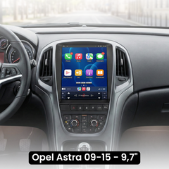 Opel Astra 09-15 - 9,7" radio med Apple CarPlay och Android Auto 