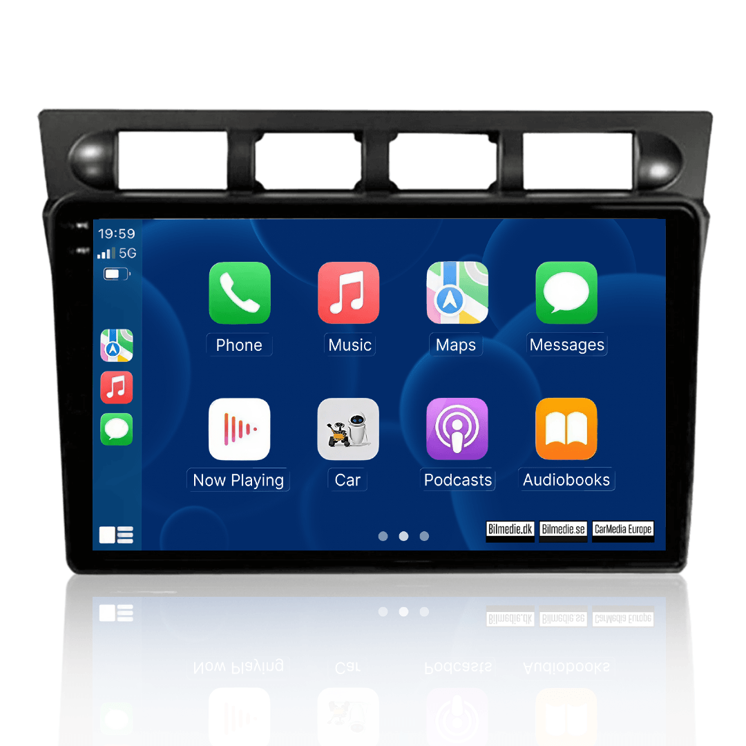 Kia Picanto 04-07 - 9" radio med Apple CarPlay och Android Auto 