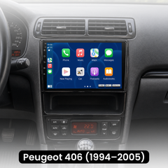 Peugeot 406 94-05 - 9" Radio med Apple CarPlay och Android Auto