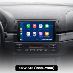 BMW E46 - 9" radio med Apple CarPlay och Android Auto 