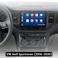 VW Golf Sportsvan 16-20 - 10,1" radio med Apple CarPlay och Android Auto 