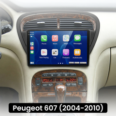 Peugeot 607 04-10 - 9" radio med Apple CarPlay och Android Auto 