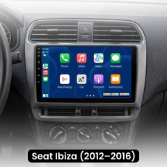 Seat Ibiza 12-16 - 9" Radio med Apple CarPlay och Android Auto