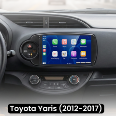 Toyota Yaris 12-17 - 9" radio med Apple CarPlay och Android Auto 