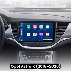 Opel Astra 16-20 - 9" radio med Apple CarPlay och Android Auto 