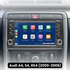 Audi A4 00-08 - 7" radio med Apple CarPlay och Android Auto (design 1) 