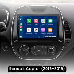 Renault Captur 16-19 - 9" radio med Apple CarPlay och Android Auto 